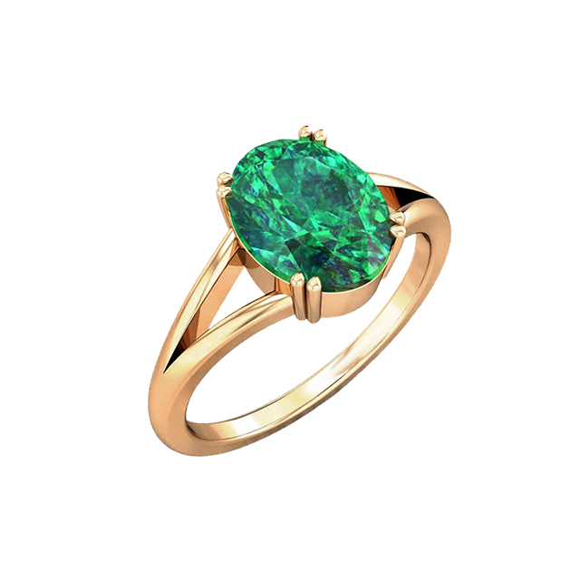 Square Emerald Ring – Amáli Jewelry